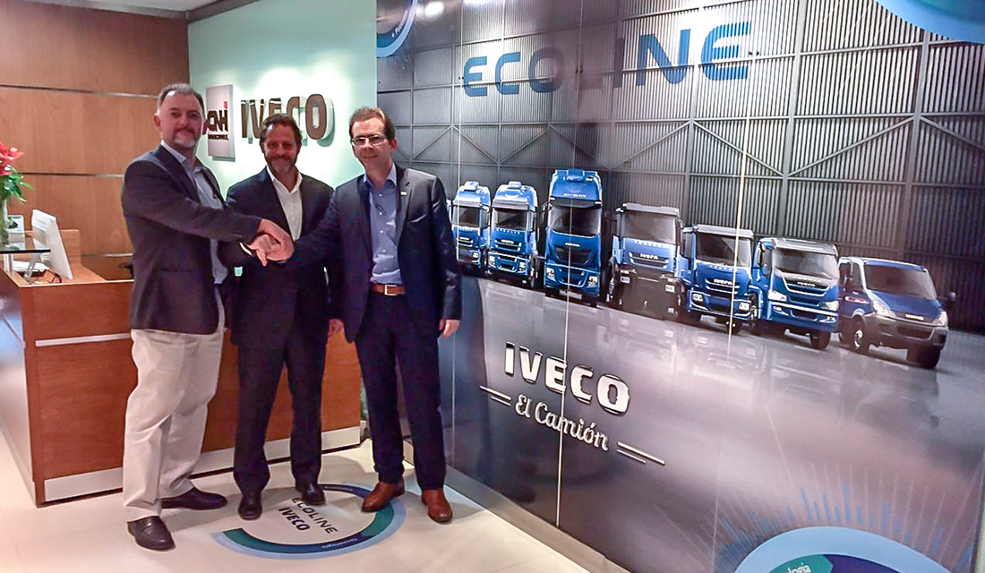 Sigdotek e Iveco renuevan contrato de representación